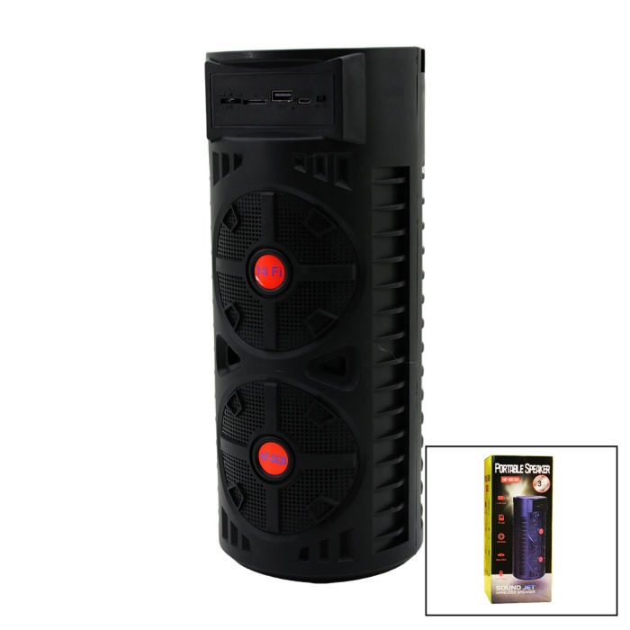 PORTABLE SPEAKER HF-S630-S633 PL-4430 ( 3X2 ) AUX/USB/TF IŞIKLI & WIRELESS & USB ŞARJLI SPEAKER*24