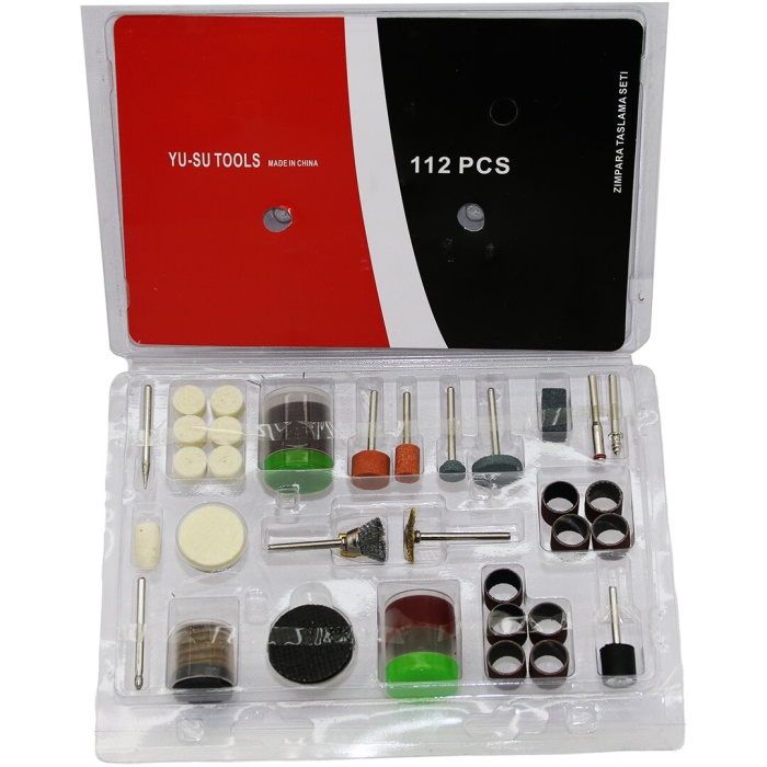 YU-SU TOOLS ( 112PCS ) TAŞLAMA FIRÇALAMA SETİ*120