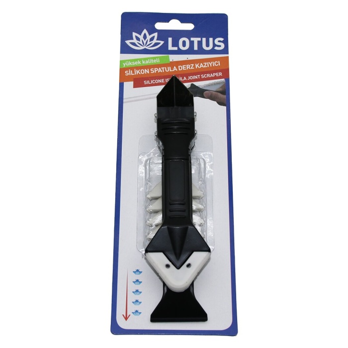 LOTUS LTS-5093 SİLİKON SPATULA SÖK ÇEK & DERZ KAZIYICI*100