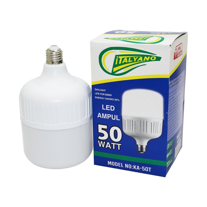 İTALYANO KA-50T ( 50W & E27 ) TORCH LED AMPUL*5X10