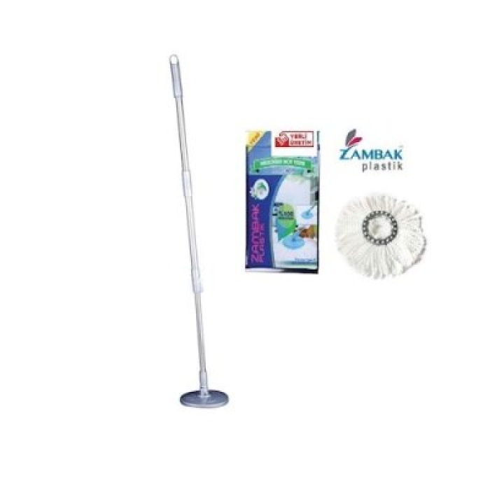 ZAMBAK ZP-279 MİKROFİBER MOP YEDEK SETİ*12=K