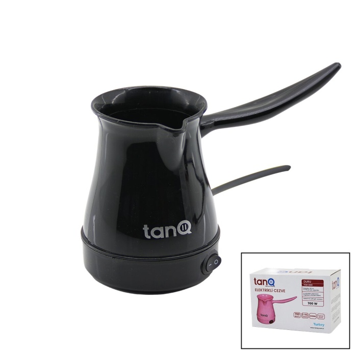 TANQ DURU TCM-2023 ELEKTRİKLİ KAHVE MAKİNESİ PLASTİK CEZVE ( 700W ) ( 330ML )*24