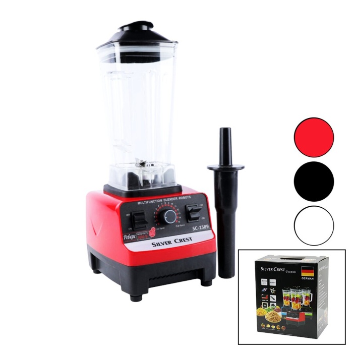 SILVER CREST ULUDAĞ SCU-15 ( 8500W ) ( BUZ KIRICI ) ÇOK AMAÇLI BLENDER DOĞRAYICI ( 2PCS HAZNE = 2LT & 0.7LT )*6