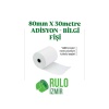 80X30 TERMAL ADİSYON RULOSU - BİLGİ FİŞİ