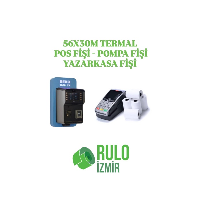 56X30 TERMAL POS VE AKARYAKIT - POMPA RULOSU