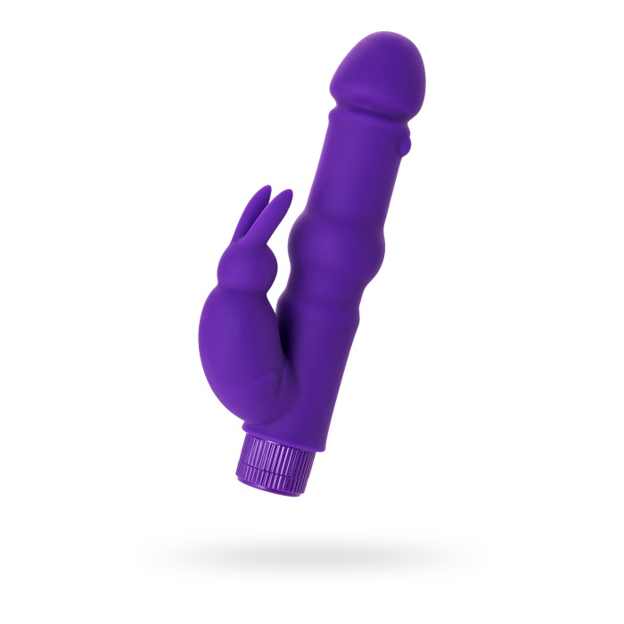 A-Toys by TOYFA  Vibratör, silikon, mor, 18 cm