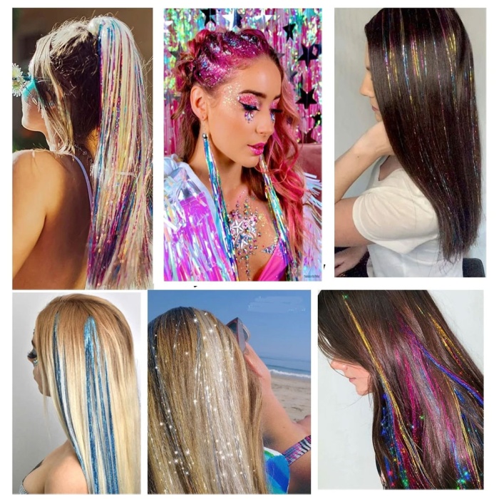 Hair Tinsel Saç Simi - HT04