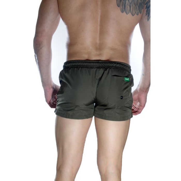Erkek Yeşil Mini Mayo Short