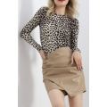 Desenli Body Leopar