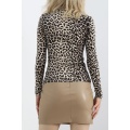 Desenli Body Leopar