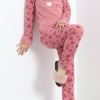 Polar Pijama Takımı Pembe