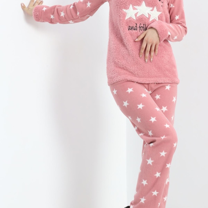 Polar Pijama Takımı Pembe1