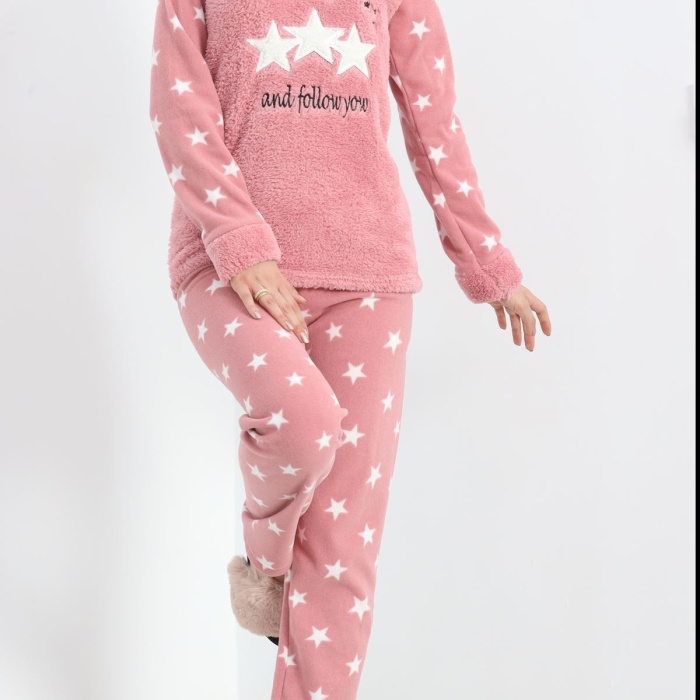 Polar Pijama Takımı Pembe1