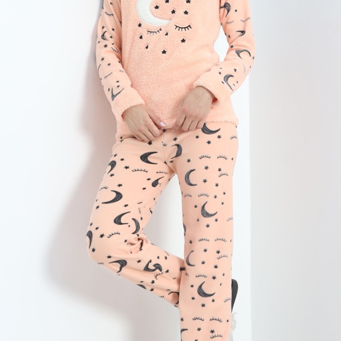 Polar Pijama Takımı Somon