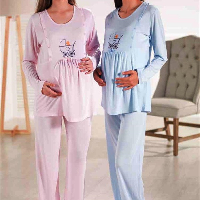 Estiva Micro Viscon Lohusa Pijama Takımı 17374