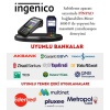 İngenico Move 5000F Mobil Eft Pos Kasa + Pinpad Desk 1600