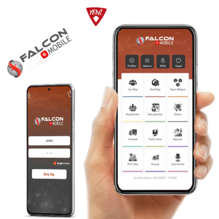 Falcon Mobile El Terminal Yazılımı -Ana Paket