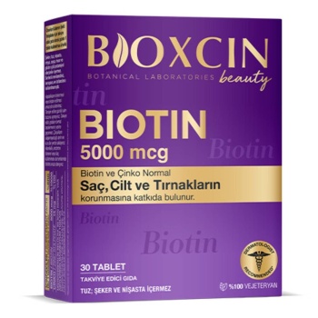 Bioxcin Biotin 5000 mcg 30 Tablet