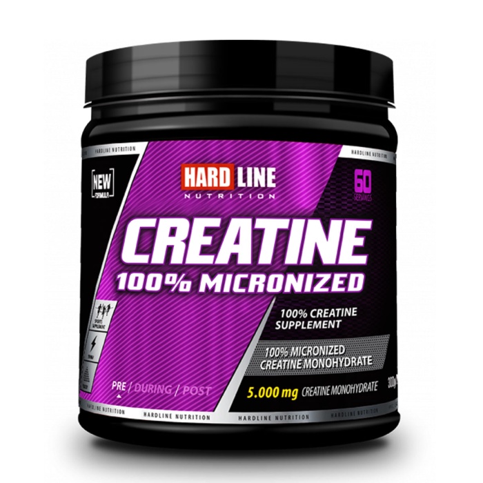 Hardline Nutrition Creatine 100% Micronized 5000 mg 300 gr