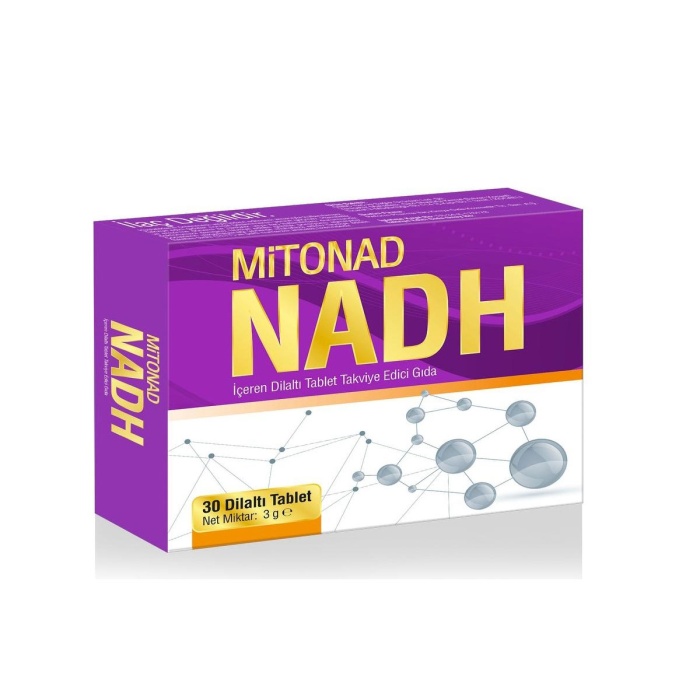 Mitonad NADH Dil Altı Takviye Edici Gıda Dilaltı 30 Tablet