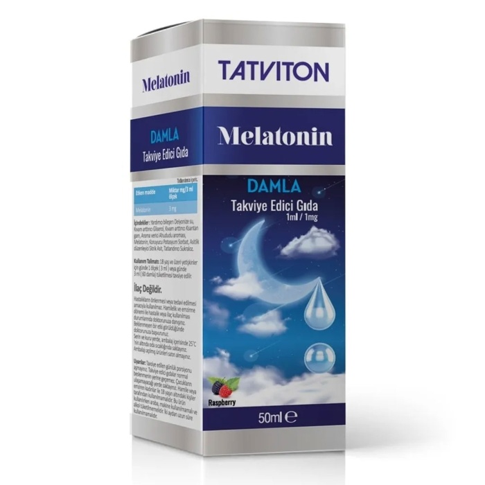Tatviton Melatonin Damla 1 mg 50 ml