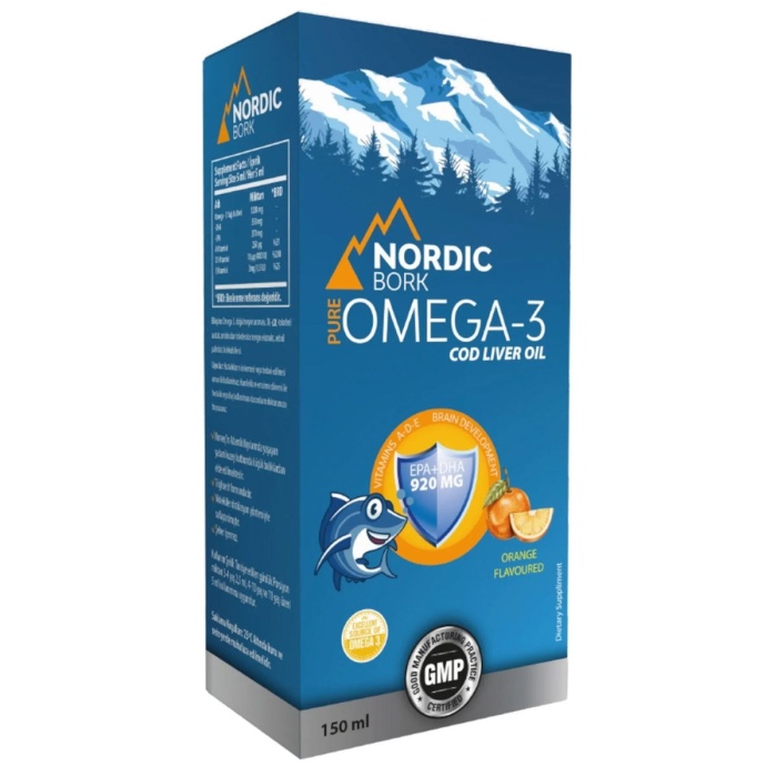 Nordic Bork Omega 3 Şurup 150 ml