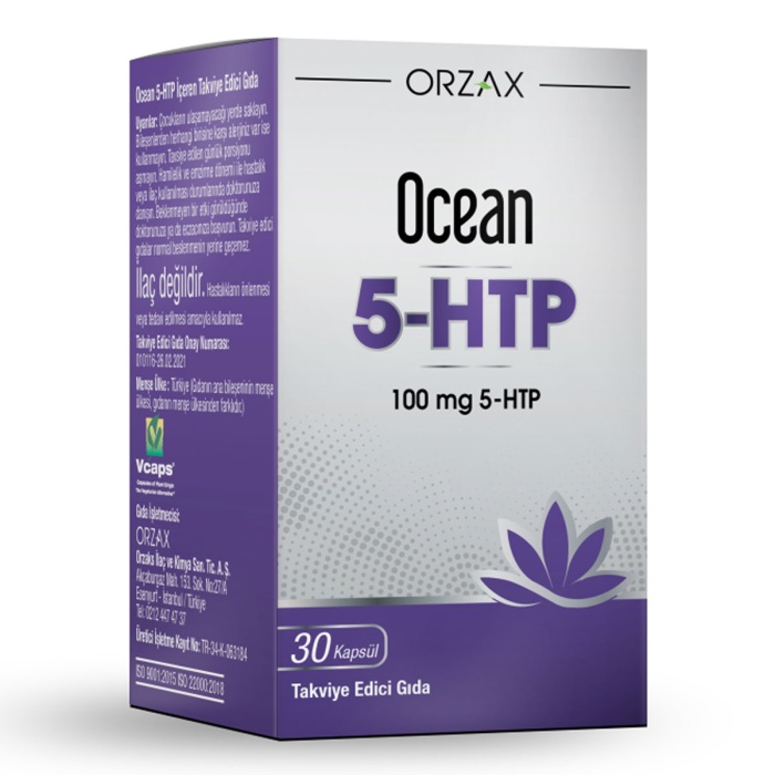 Ocean 5-HTP 100 mg 30 Kapsül
