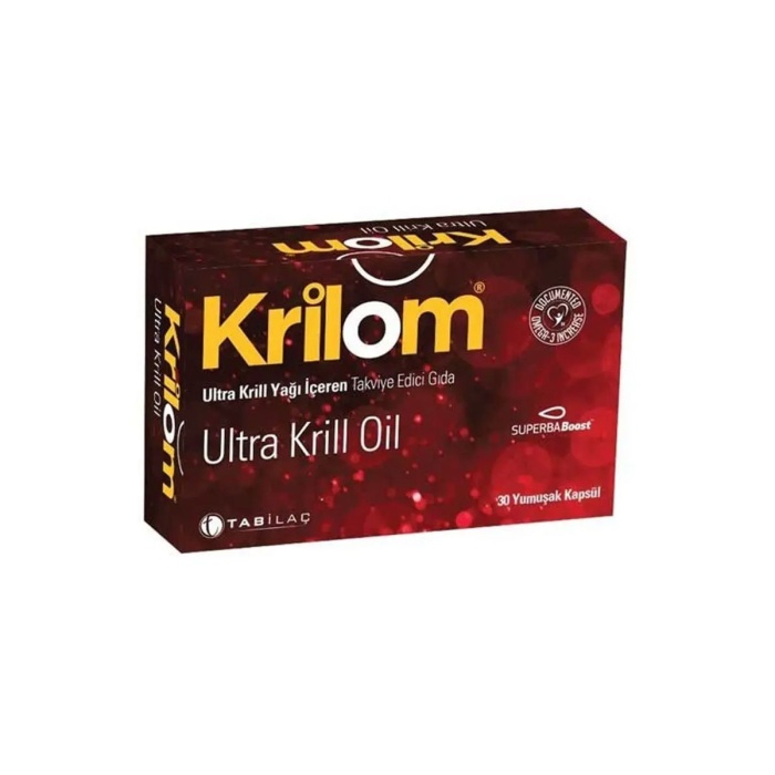 Krilom Ultra Krill Oil 30 Yumuşak Kapsül