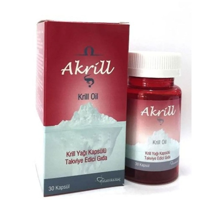 Akrill Krill Oil 30 Kapsül