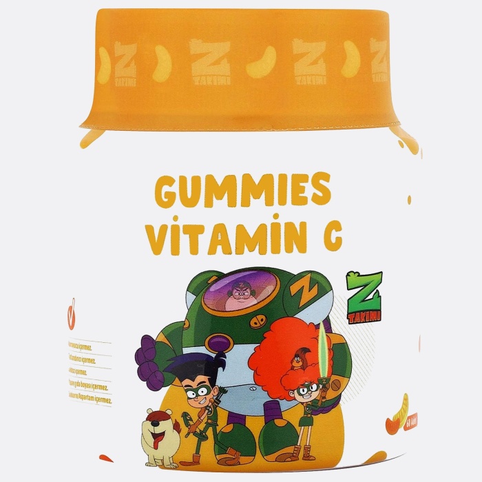 Vitago Kids Z-takimi 4 x Paket Gummies Vitamin Seti