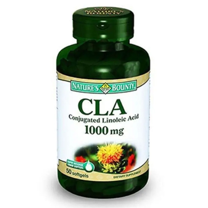 Natures Bounty CLA 1000 mg 50 Softgel