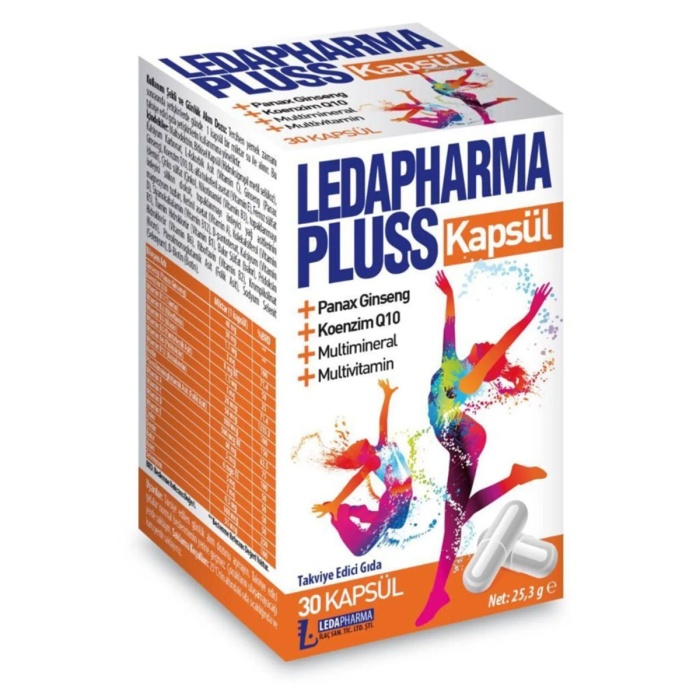 Ledapharma Pluss Multivitamin 30 Kapsül