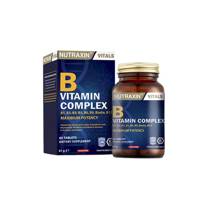 Nutraxin B Complex Vitamin 60 Kapsül