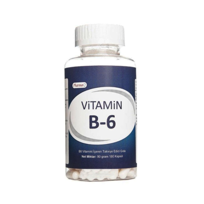 PharmaQ Vitamin B-6 180 Kapsül