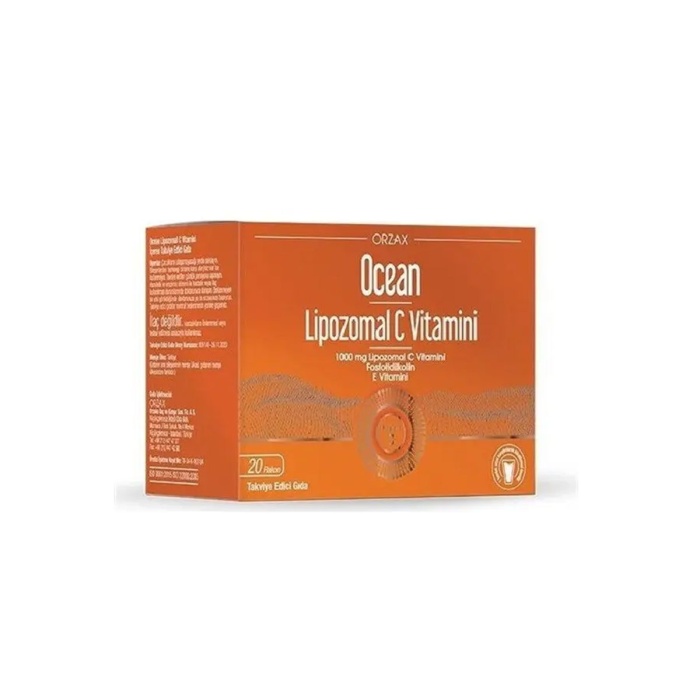 Ocean Lipozomal C Vitamini 1000 mg 20 Flakon