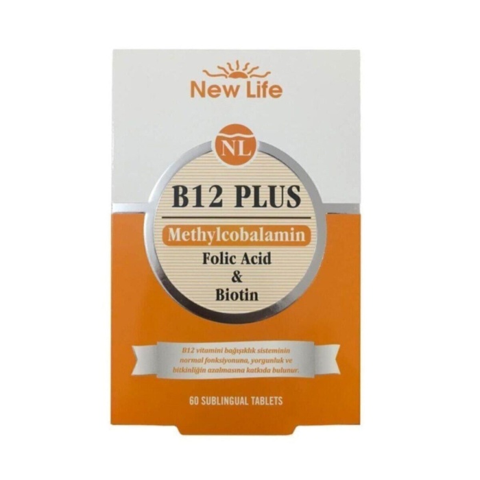 New Life B12 Plus Methylcobalamin 60 Tablet