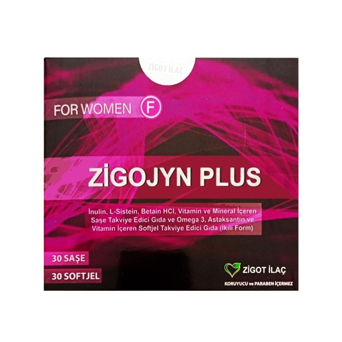 Zigojyn Plus For Women F 30 Saşe + 30 Kapsül