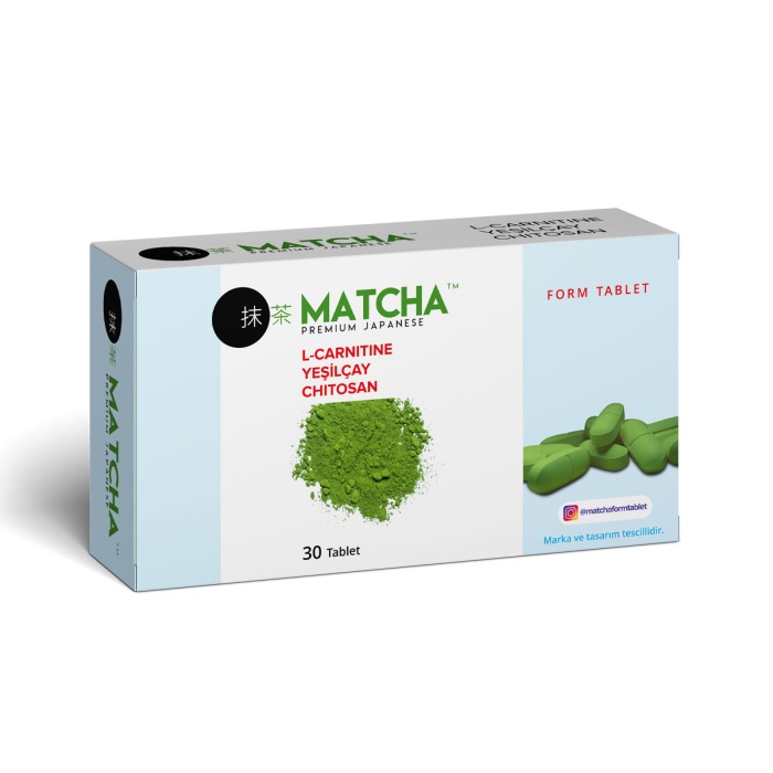Matcha L-Carnitine Yeşilçay 30 Tablet