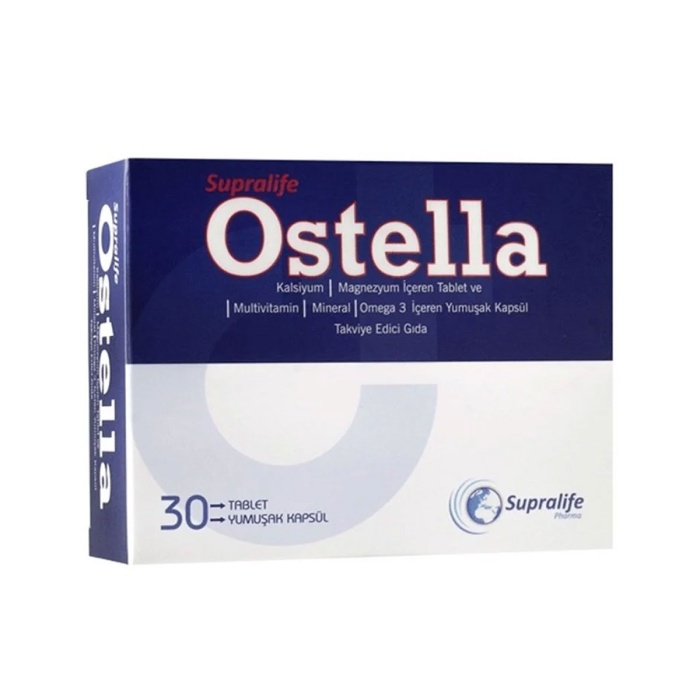 Ostella 30 Tablet + 30 Yumuşak Kapsül