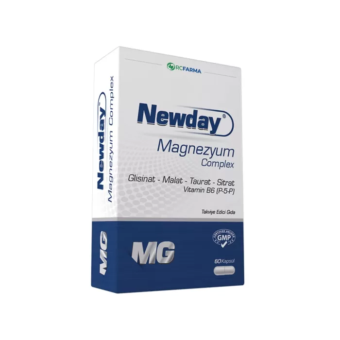 Newday Magnezyum Complex 60 Kapsül