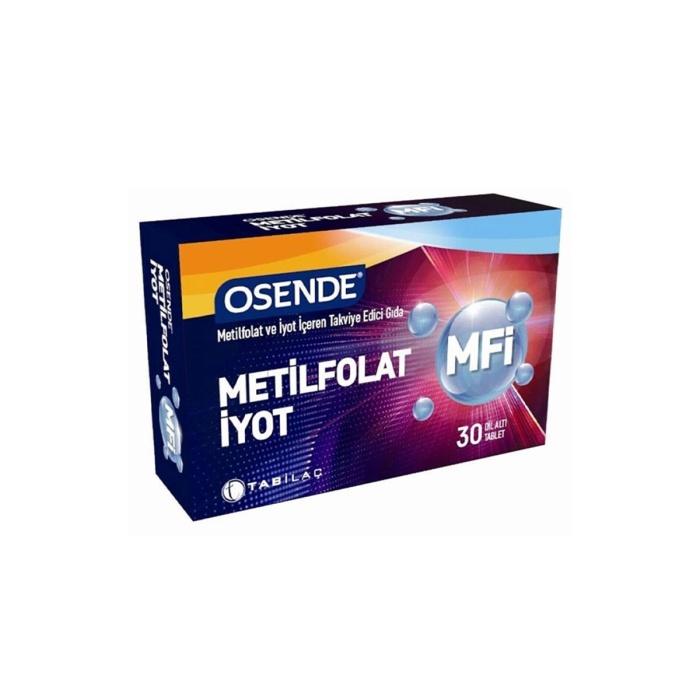 Osende MFI Metilfolat İyot 30 Tablet