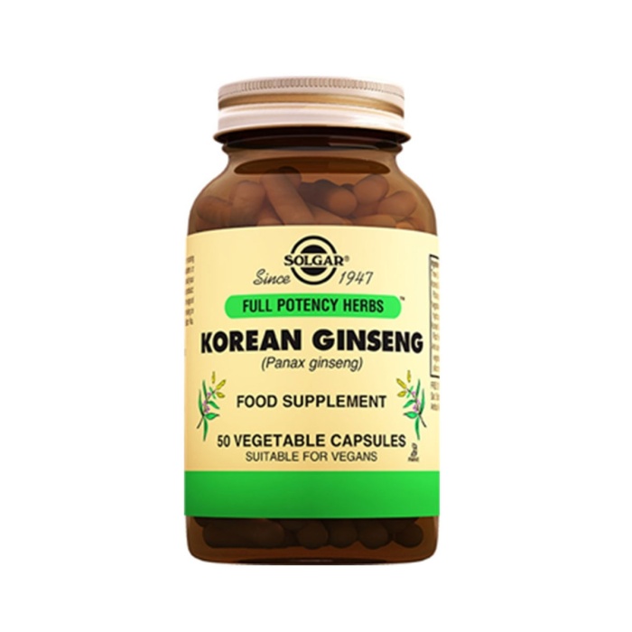 Solgar Korean Ginseng 50 Kapsül