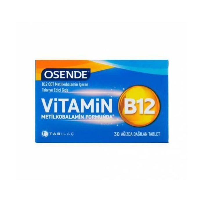 Osende Vitamin B12 30 Ağızda Dağılan Tablet