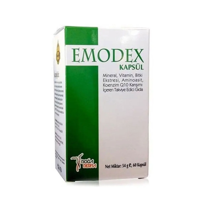 Emodex Takviye Edici Gıda 60 Kapsül