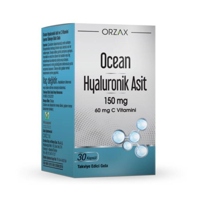 Ocean Hyaluronik Asit 150 mg 30 Kapsül