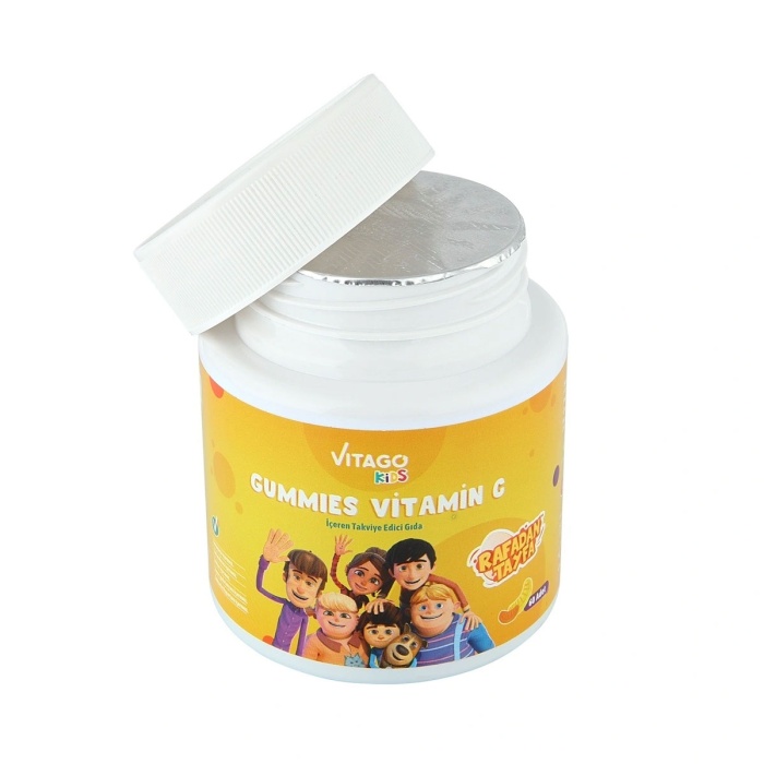Vitago Kids Gummies Vitamin C İçeren Çiğnenebilir Form - 60 Adet Gummy