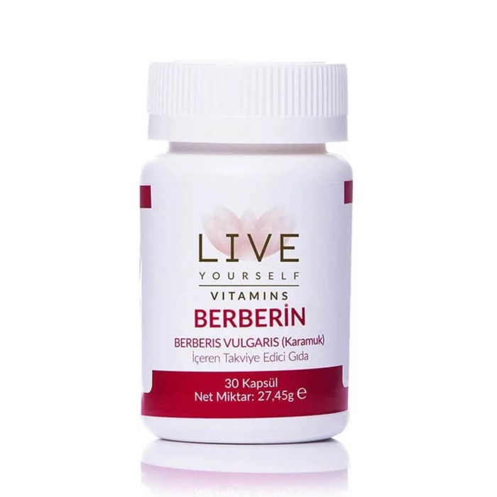 Live Yourself Vitamin Berberin 30 Kapsül