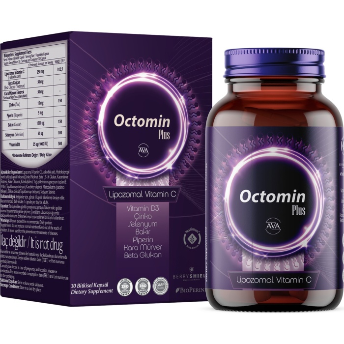 Octomin Plus Lipozomal Vitamin C 30 Kapsül