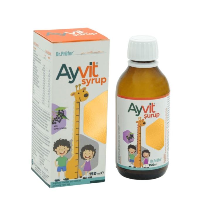 Ayvit Vitamin Mineral L-Arjinin Şurup 150 ml