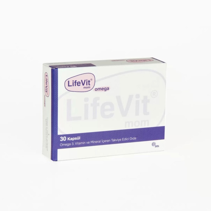 Lifevit Momomega 3 Vitamin ve Mineral 30 Kapsül